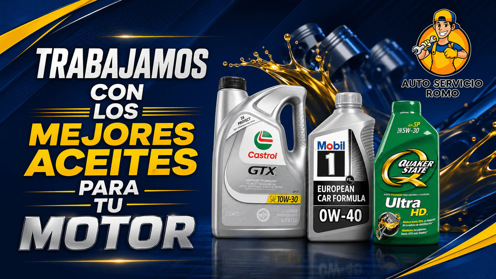 Lubricantes de Autoservicio Romo